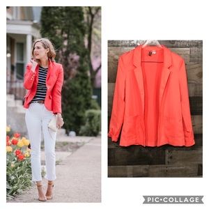 H&M | Coral Blazer~4